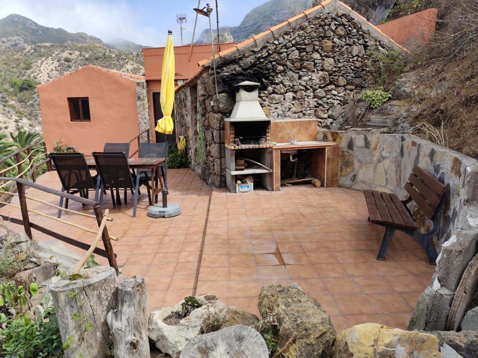 Casa Rural La Presa Vallehermoso Exteriér fotografie