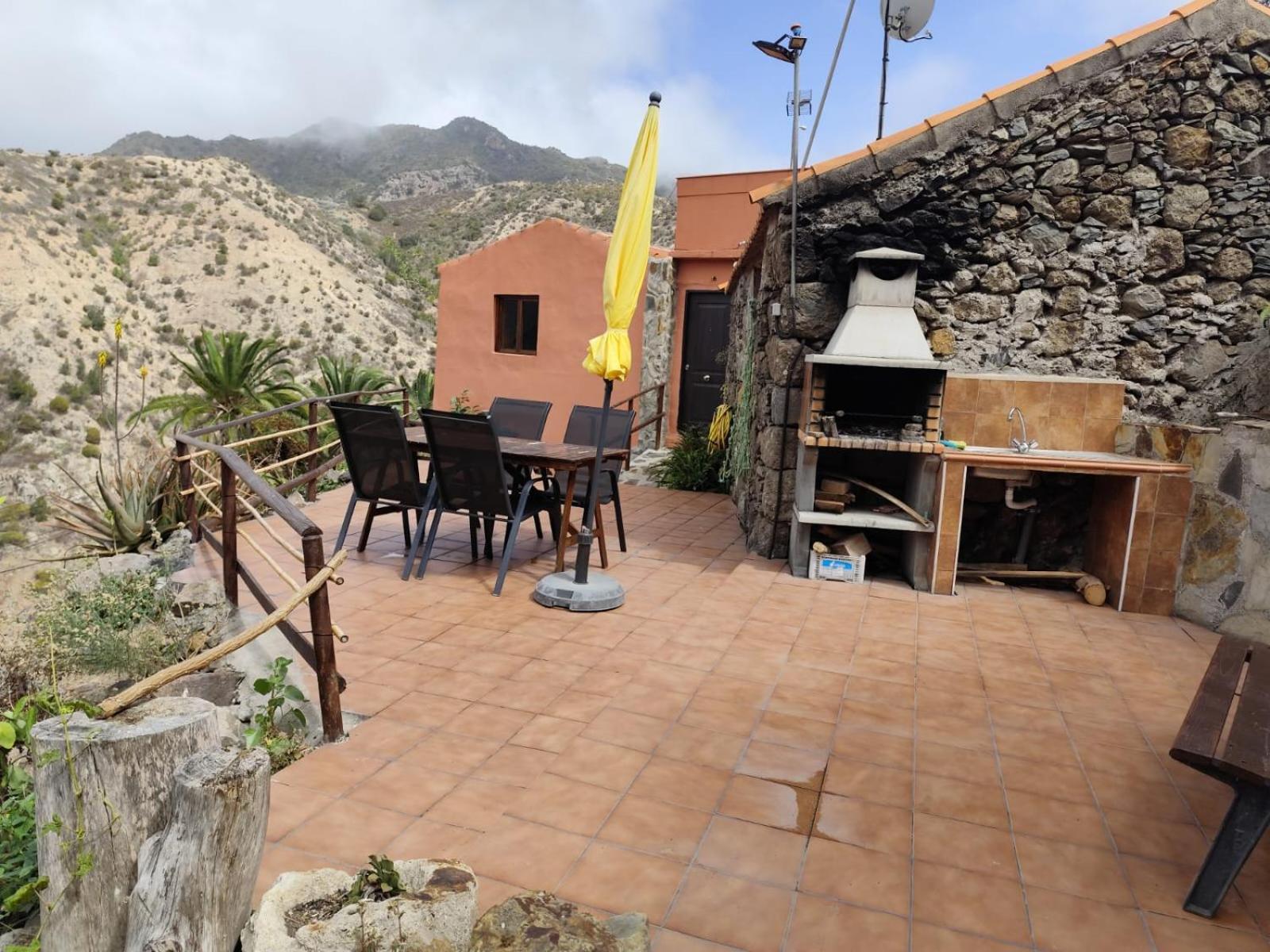 Casa Rural La Presa Vallehermoso Exteriér fotografie